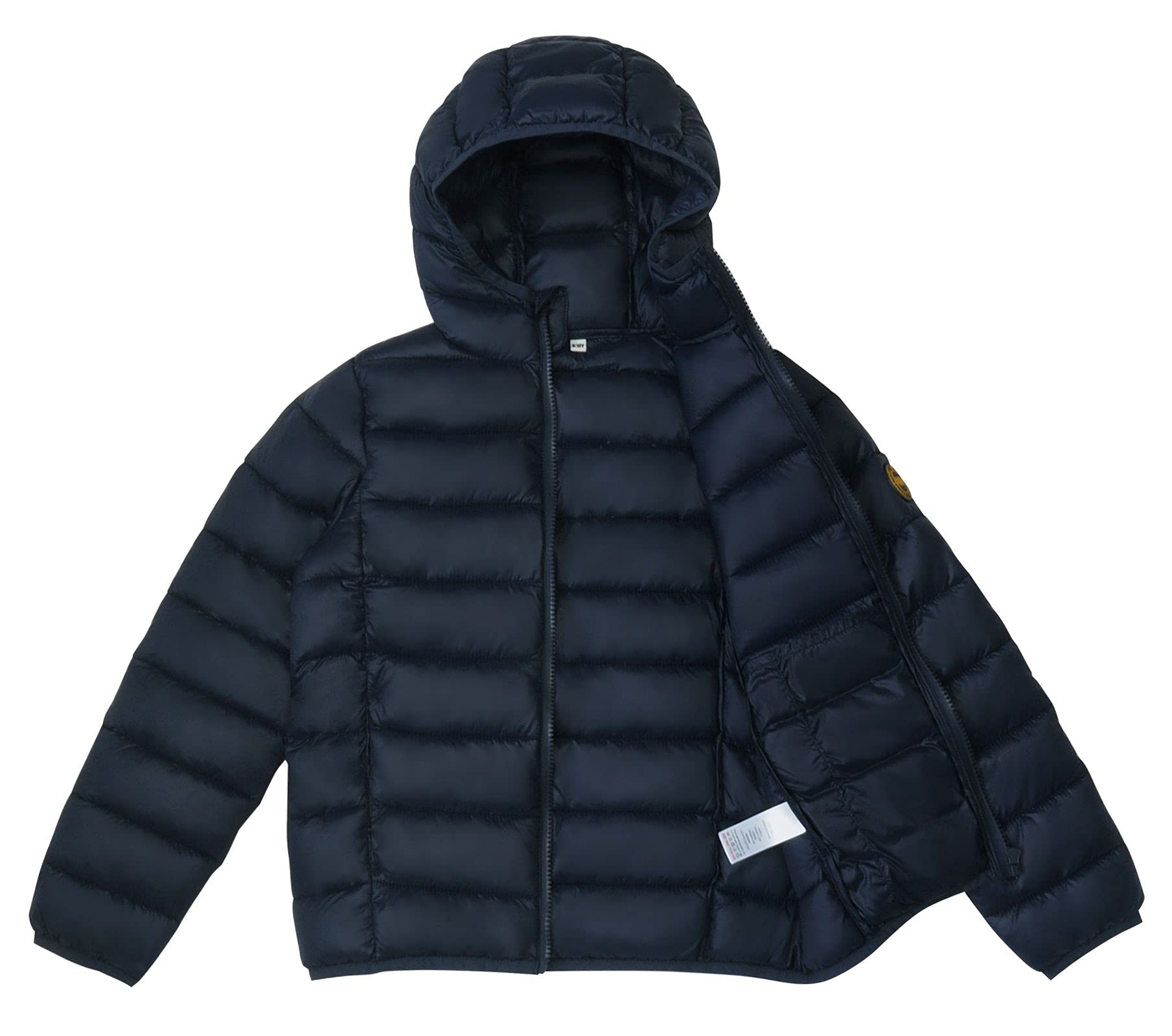 SOLOCOTE Manteaux d'hiver Garçons Filles Doudoune Légère Imperméable Coupe-vent Compressible Veste à Capuche pour Enfants