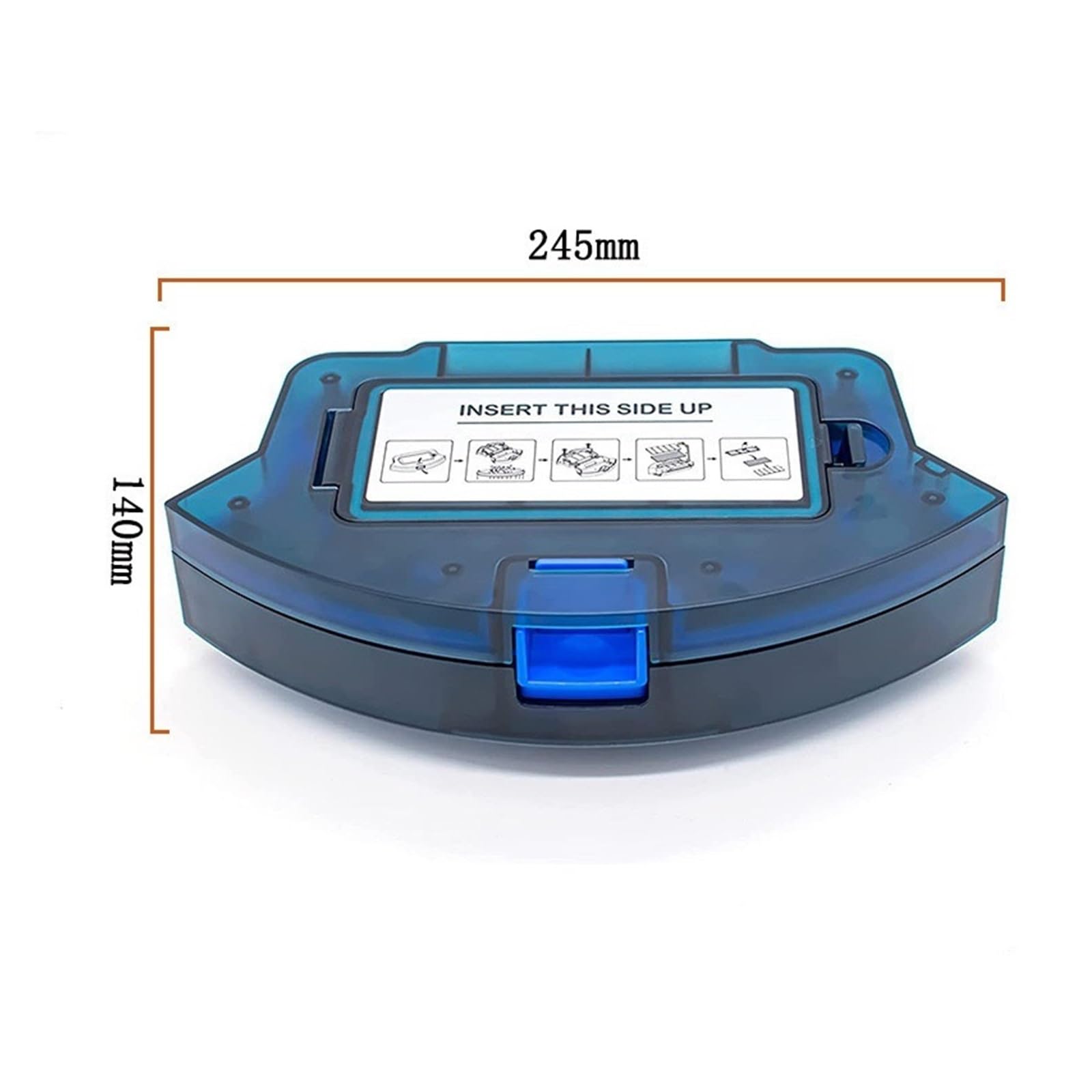 Accessori For Aspirapolvere Robot, Contenitore Di Raccolta Polvere, Compatibile Con Eufy, Compatibile Con RoboVac, 11S 11S PLUS 12 15C 15T 25C 30 30C 35C