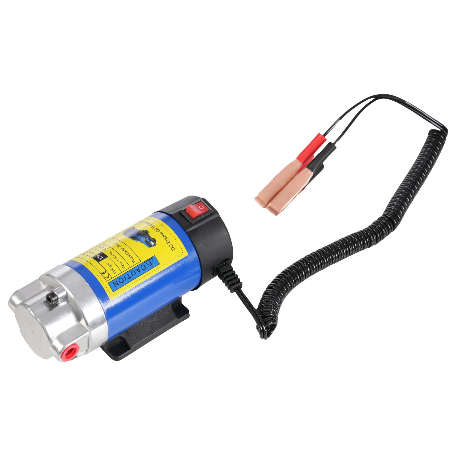 Pompa di aspirazione dell'olio 12V 100W Pompa diesel Pompe del carburante Pompa dell'olio Pompa di travaso elettrica carburante-acqua per olio motore e diesel per auto