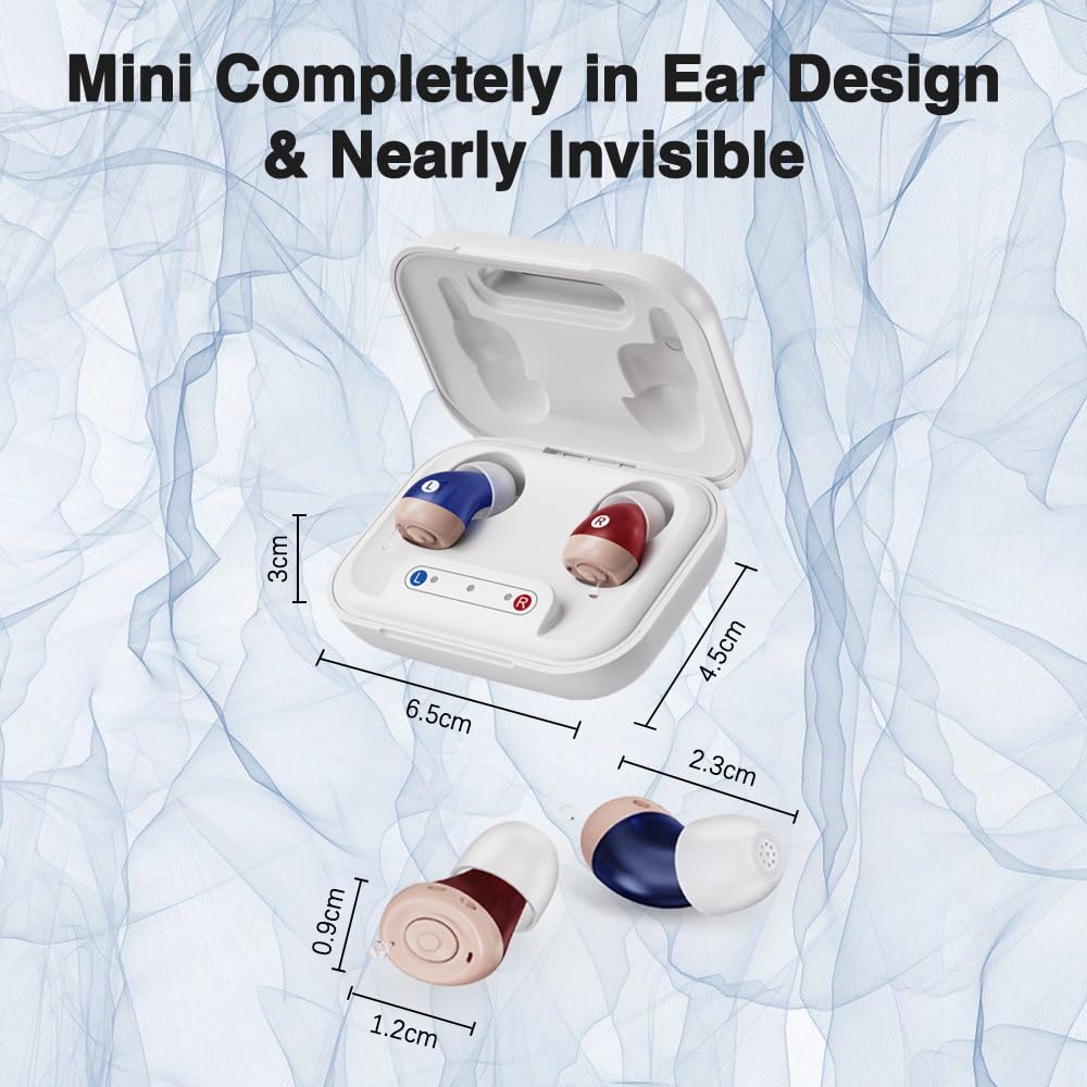 JINGHAO Amplificatore audio ricaricabile con scatola di ricarica portatile