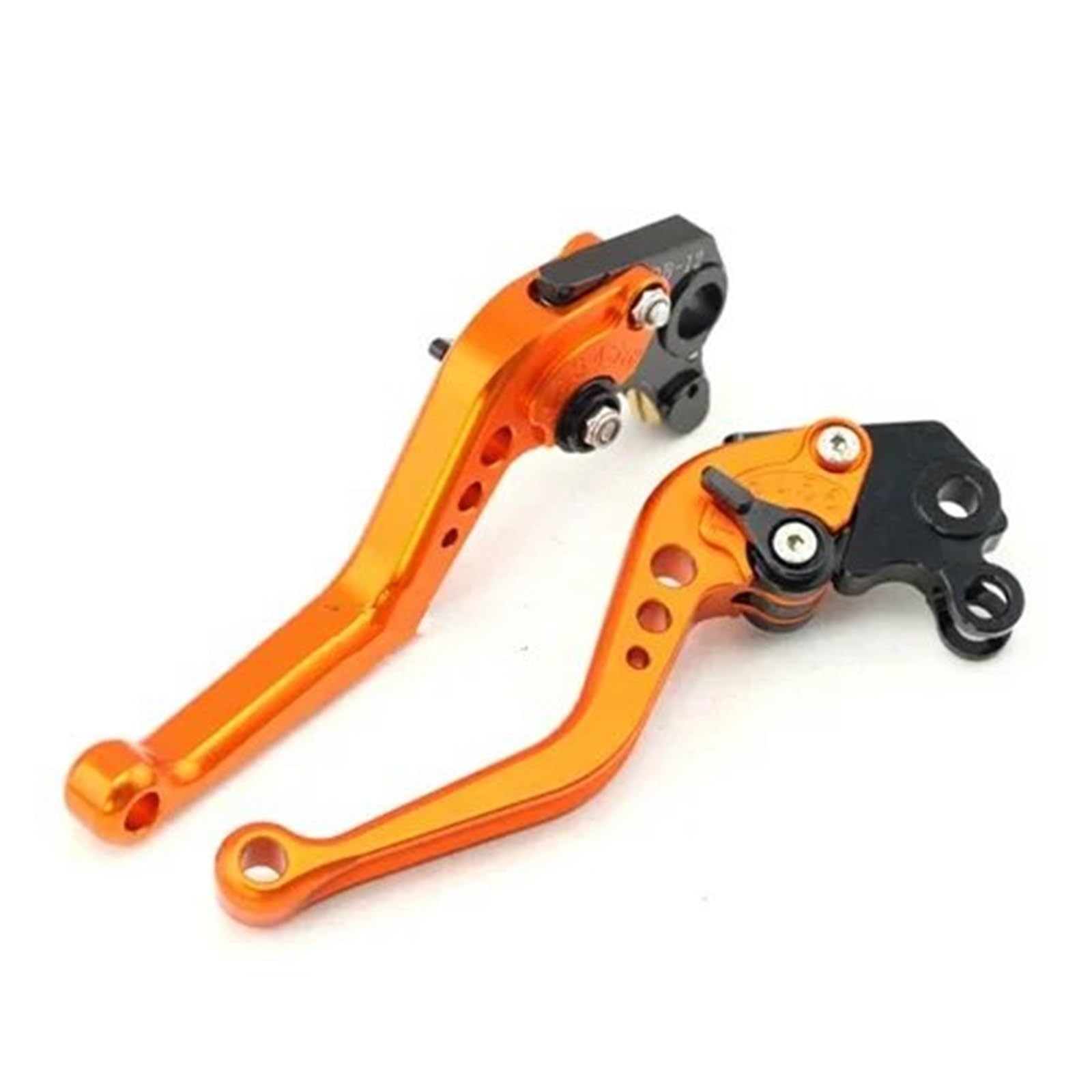 Kkmnaif Short Orange Brake Clutch Lever Motorcycle Short/Long Brake Clutch Levers For For Z750 Z750s Er6n Er6f Zrx400 Zxr400 Zzr 400/600 Zr750 Zephyr Gpz500s W800
