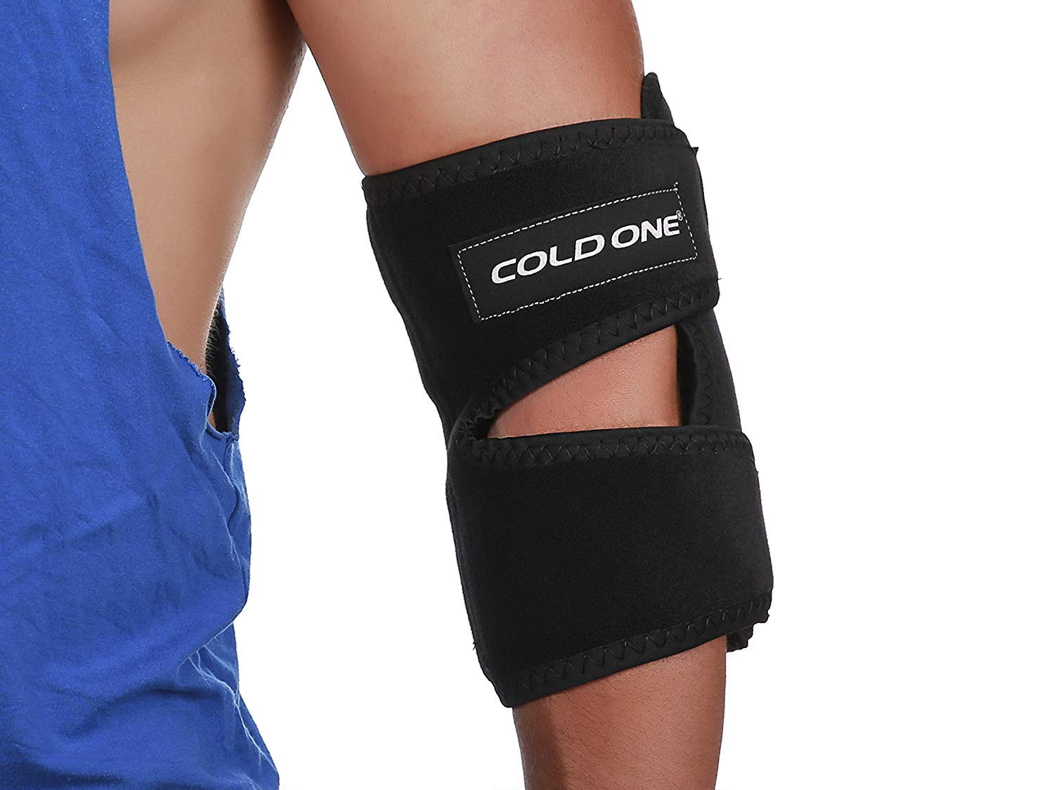 Codera Terapéutica de Frío y Compresión para Tratamiento de Epicondilitis (Codo de Tenista), Tendinitis y Bursitis