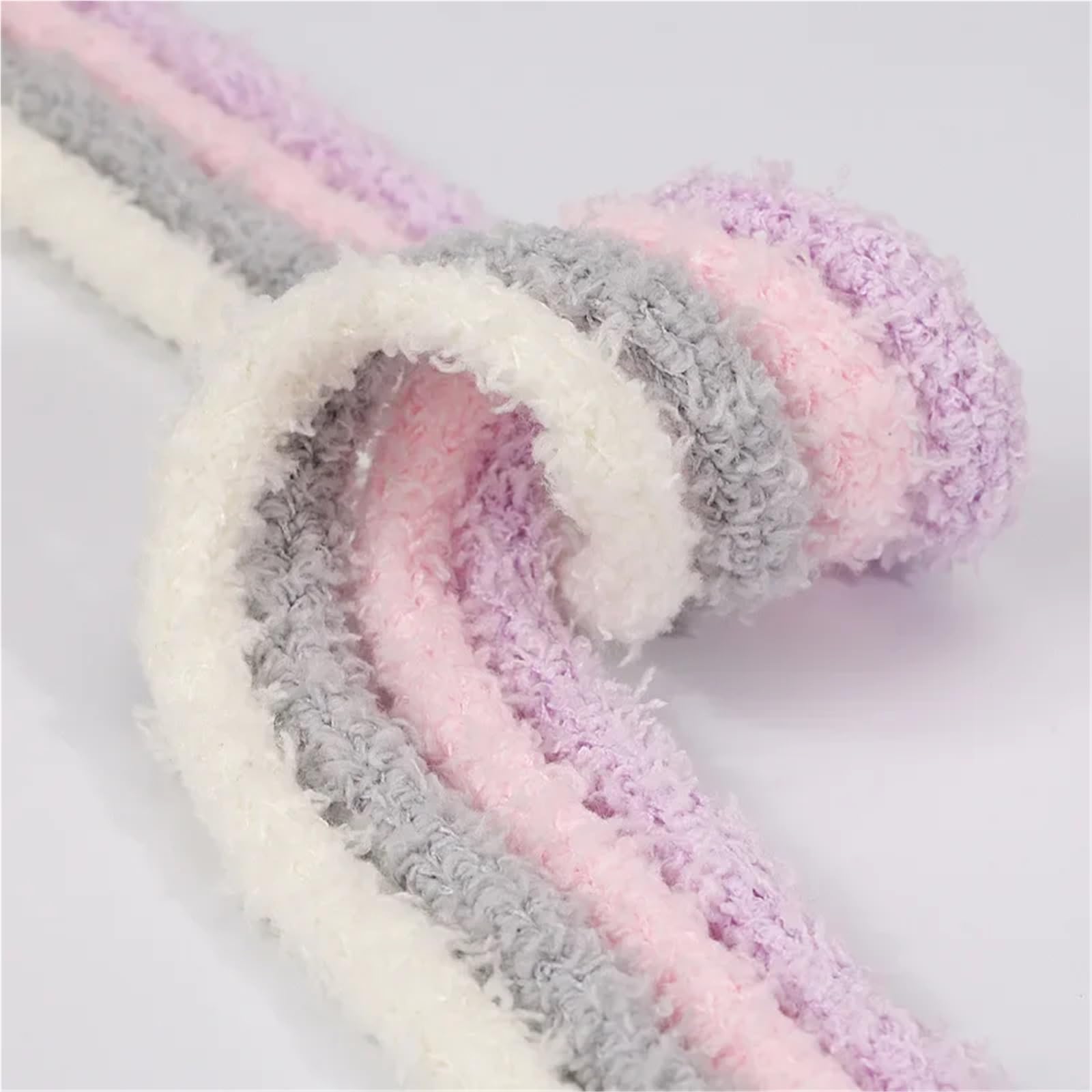 Cordones esponjosos casuales para zapatos, 1 cm de ancho, cuerda redonda, para otoño, 20 pares para zapatos casuales
