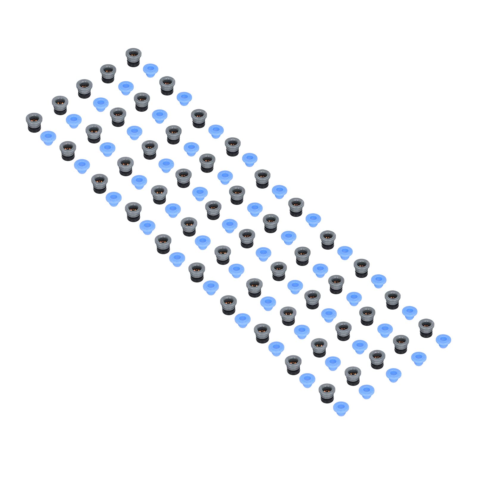 50 Pneumatic Valve Connector Heads, for Extruder 3D Printer Accessories PTFE ECAS04 for Air Control Valve Connector Replacement