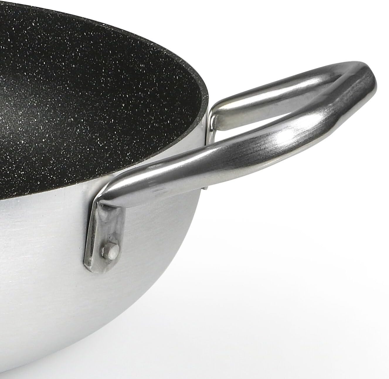 STP GOODS Flonal PROF PURA Deep Frying Pan with Two Handles
