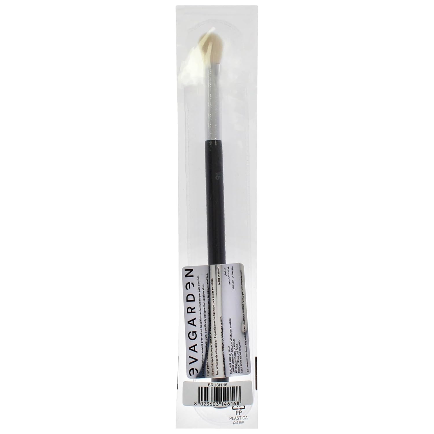 EVAGARDEN Oval Brush - Eyeshadow Blending Brush with Synthetic Yarn - Densely Packed Bristles for Smooth and Flawless Look - 16-1 pc - Image 3