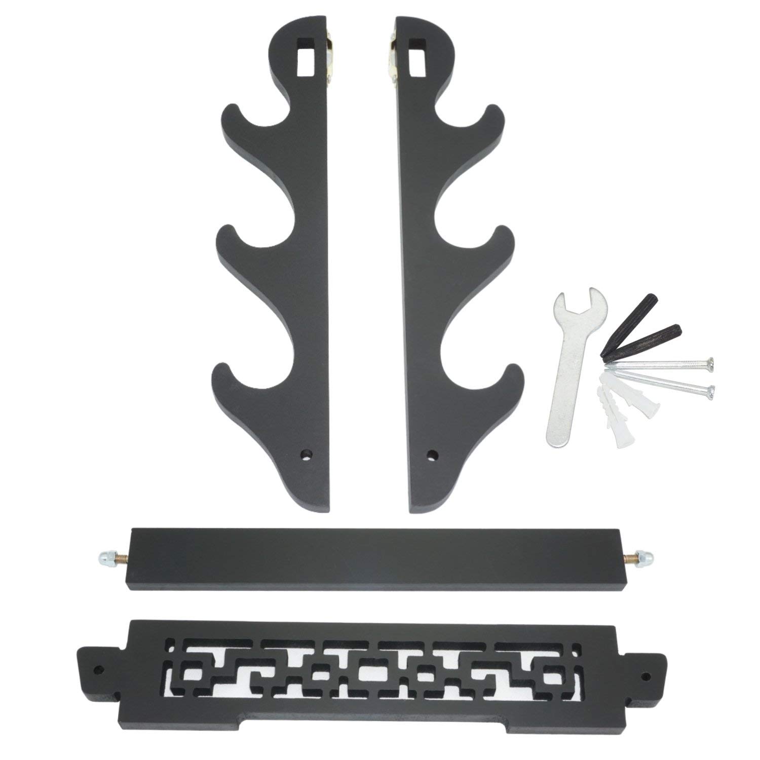 Support Mural Katana ChangTsing Support D'épée Katana à 2 Niveaux Pour épée Support Sabre Mural