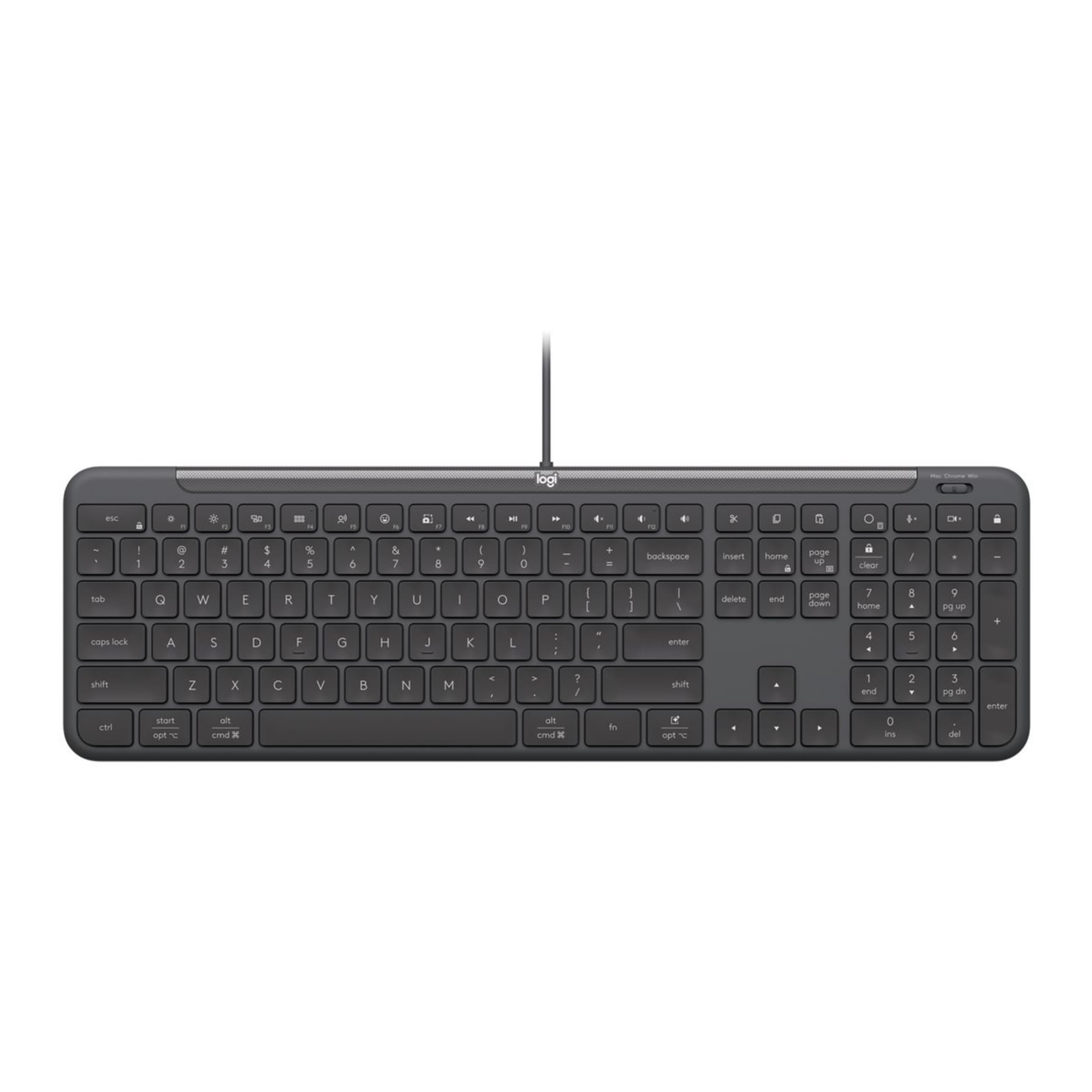 Logitech Signature Slim Wired K620 for Business Keyboard (920-013333)