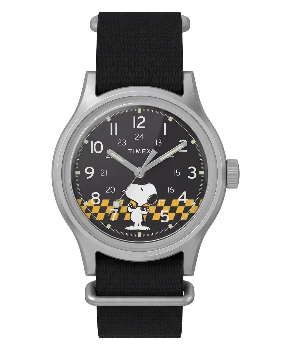 Timex - Reloj analógico para Hombre, diseño de Peanuts MK1 Racing