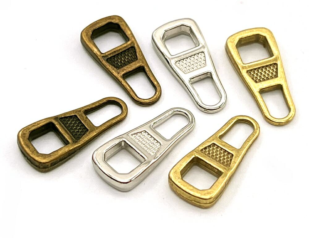 銅製引き手 Amazon | 「引手04」 40個入 ファスナー 引き手 金具 04番 角形