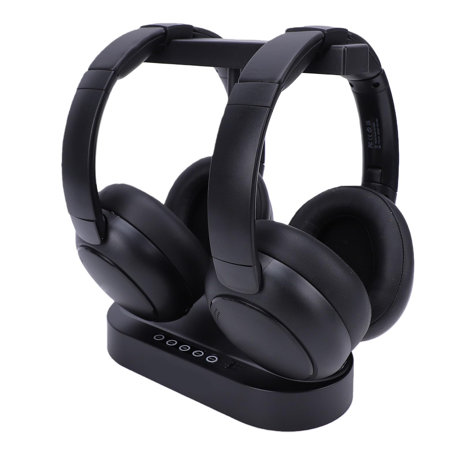 Cuffie TV Cuffie TV Stereo HiFi a Bassa Latenza Wireless con Voce Chiara 40 Ore di Riproduzione Leggere e Confortevoli per Anziani