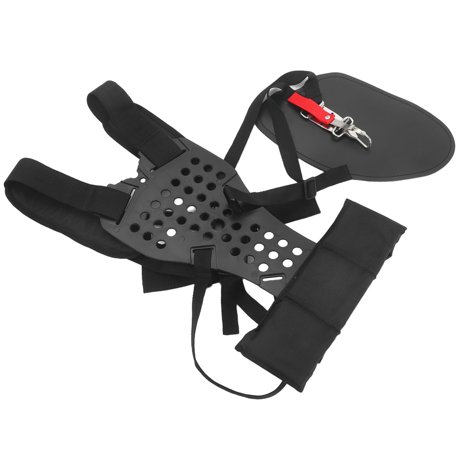 Cintura Imbottita per Spalla Trimmer Tracolla Bordata Cinghia per Rifinitore Ergonomica Imbarazione del Mazzazione Prople Doppia Spalla per Il Black