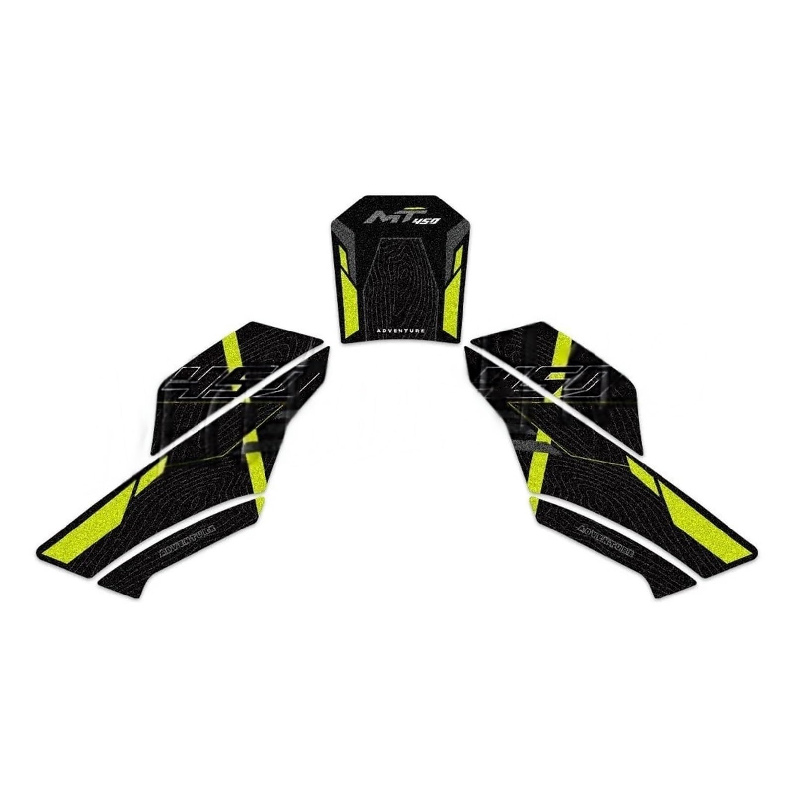 Motorbike Tank Pad Sticker Motorcycle Side Tank Pad Sticker Knee Grip Protector Decal Accessori Tank Pad for for CF Moto 450MT 450 MT