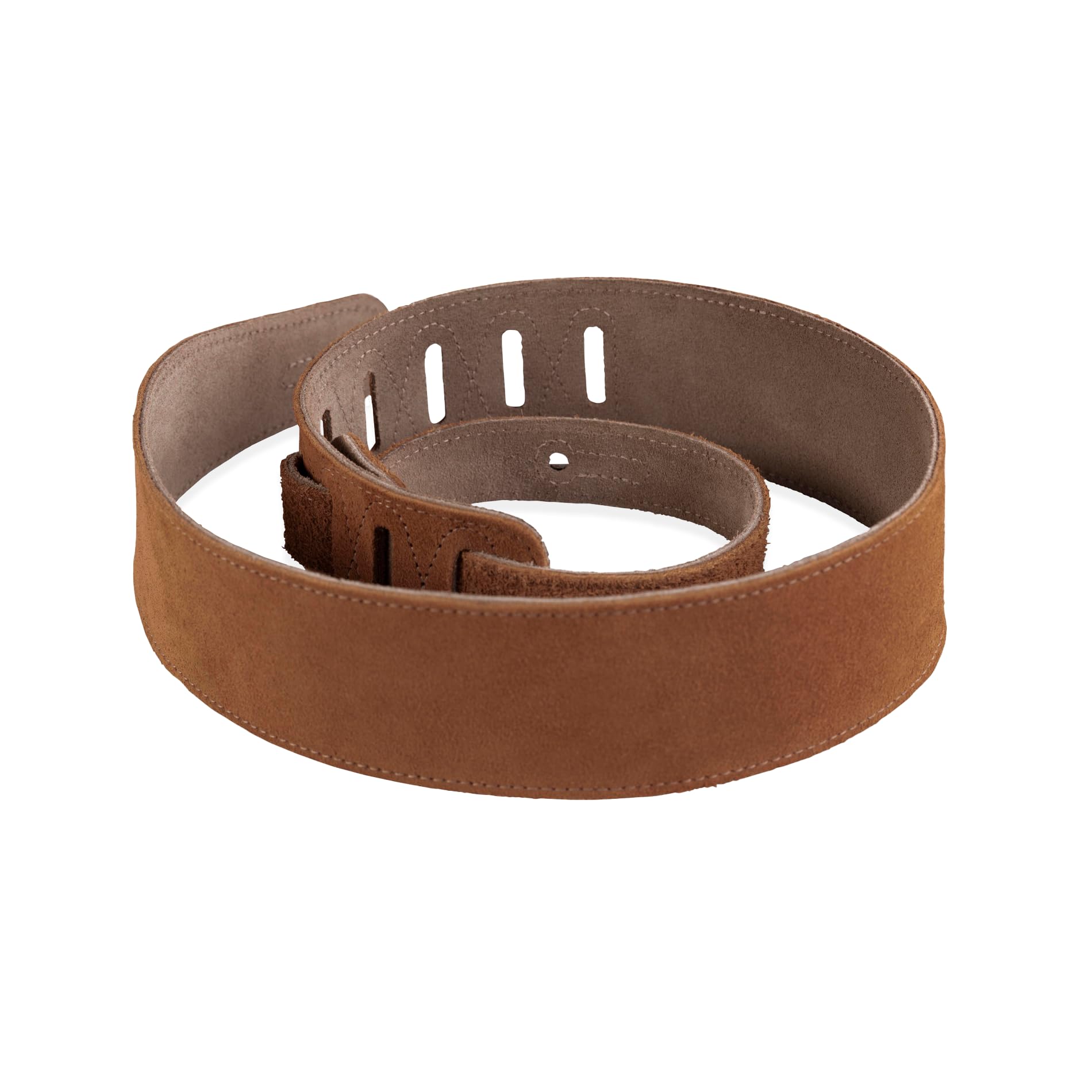 Levy's Gitarrengurt (Veloursleder, ca. 6,4 cm breit) Honigfarben