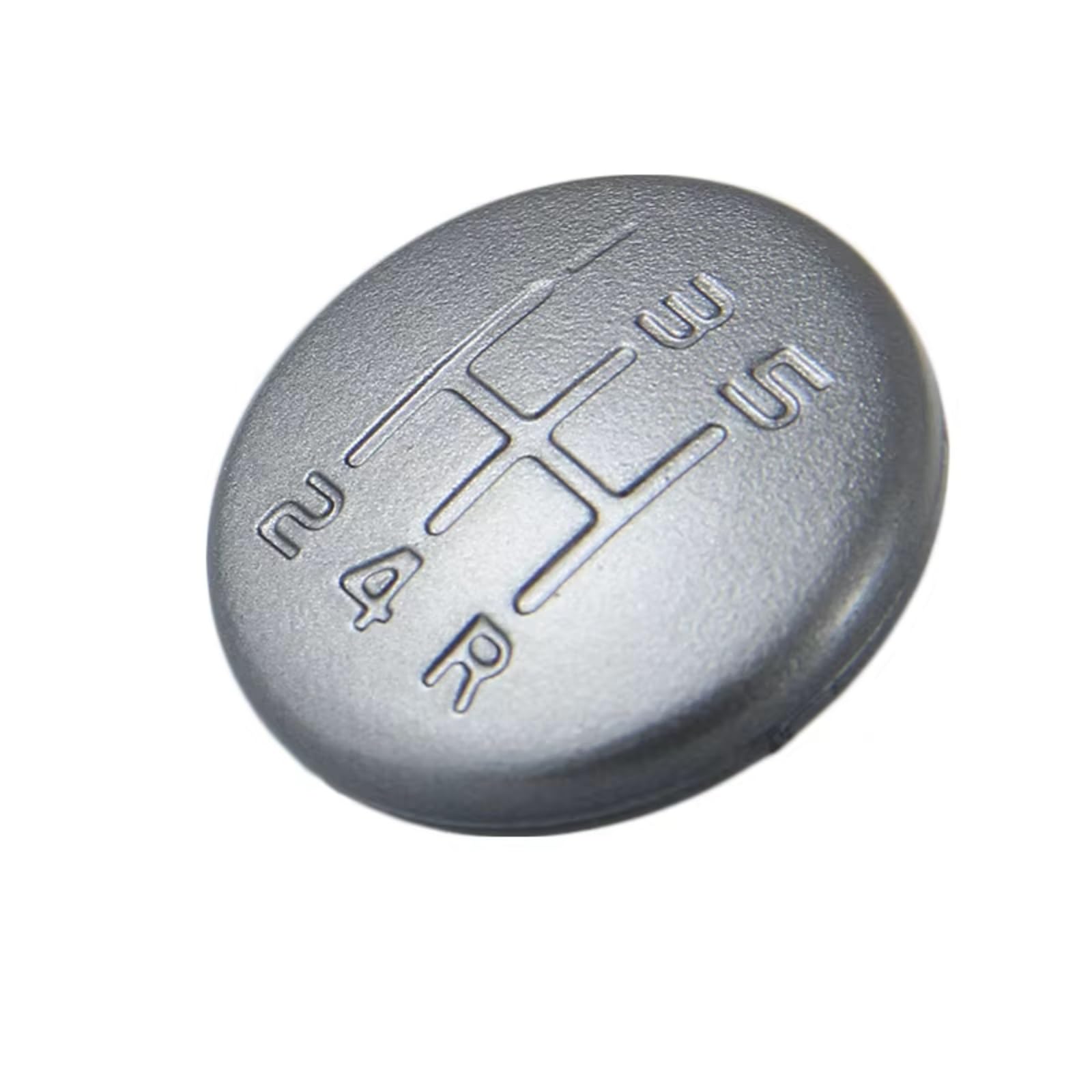 Hillar Gray Car Gear Stick Knob For Suzuki For Swift 2005-2010 Sx4 2007-2013 For Alto 2010-2015 Gear Shift Knob Emblem Badge Cover Lever Shifter Cap(Gray)
