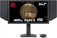 Monitor Gamer BenQ ZOWIE Xl2566x+ para PC com 24.1", 400Hz, 1ms, Shielding Hood, Tecnologia DyAc 2.0, Color Vibrance, Black eQualizer, S Switch