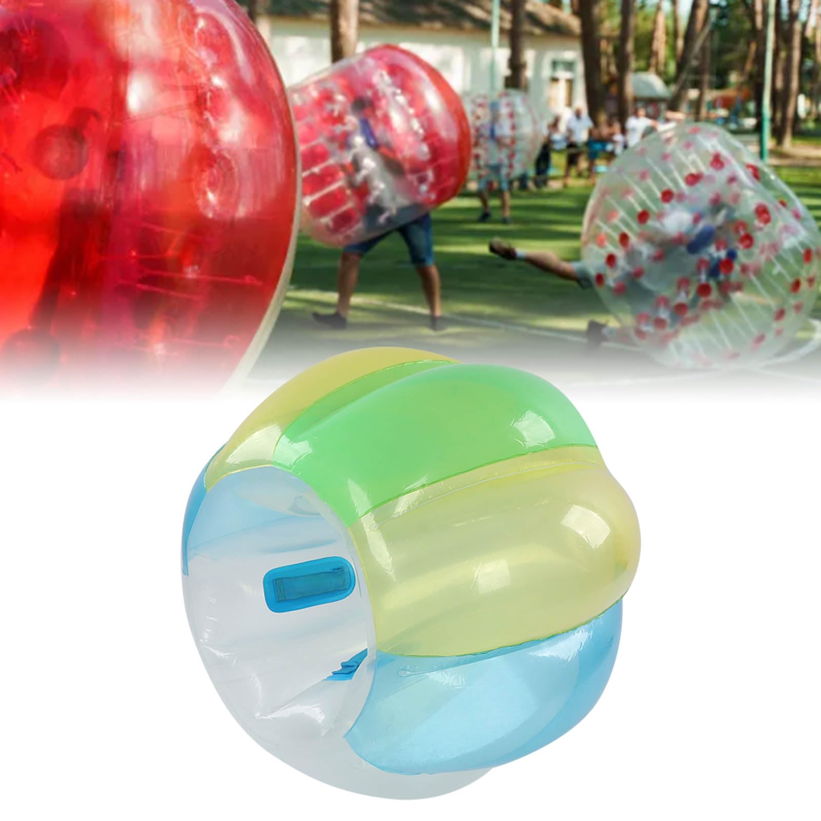 Palla Gonfiabile Bumping Gioca a Palla per Bambini Palla Paraurti Palla Collisione Kid Gonfia Corpo 90X75Cm Kid Bambini Bambino per Pom Ball per per Pom Pom