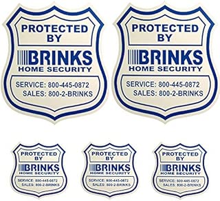 2 Home Security Yard Signs w/ 3 Security Stickers for Doors and Windows - coolthings.us