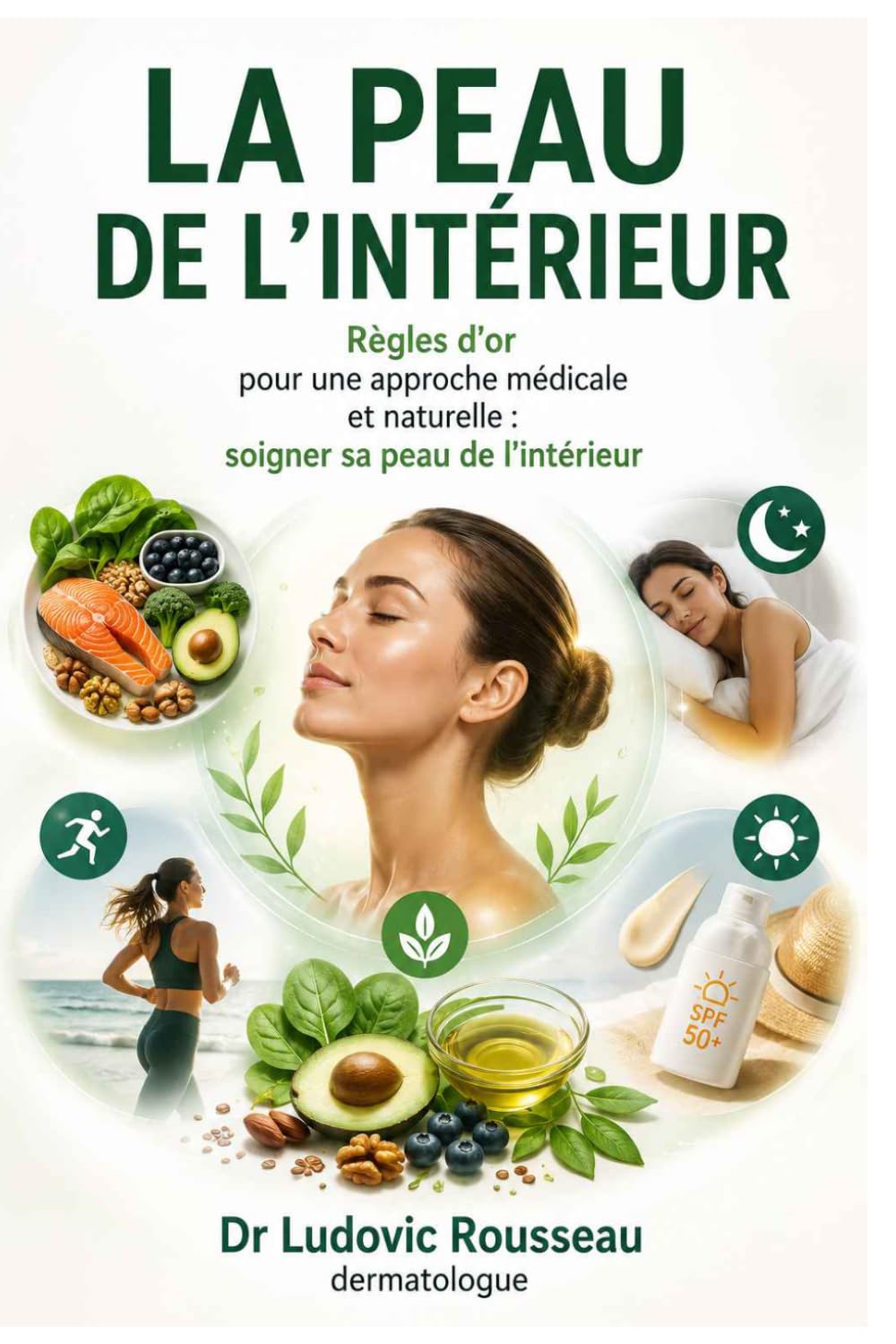La Peau de l'intérieur: Eczéma, psoriasis, acné, rosacée, vieillissement, cheveux, ongles... règles d'or pour une approche médicale et naturelle / ... peau de l'intérieur (Secrets de Dermatologue)