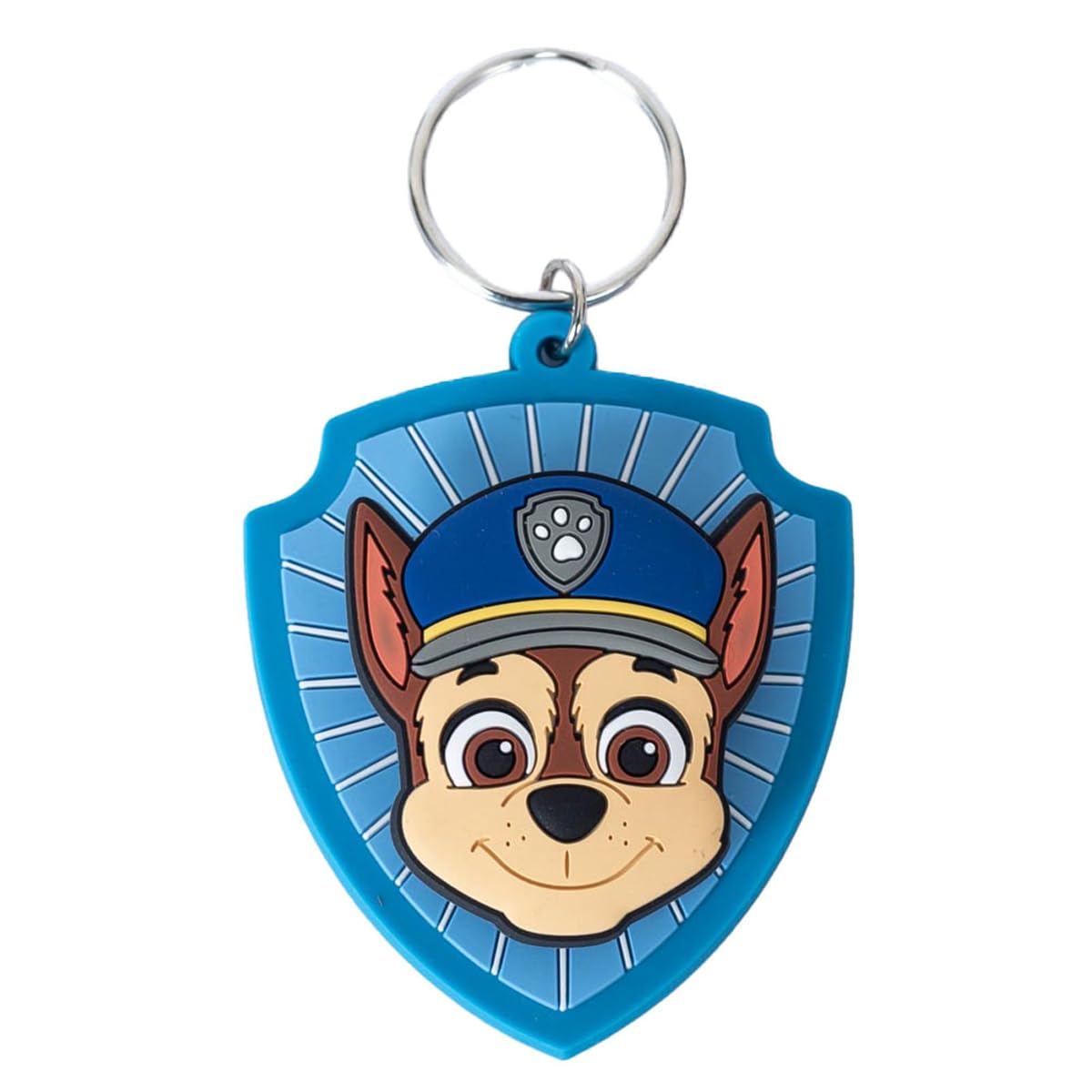 Pyramid International Paw Patrol Chase Keyring Rubber Keychain Fob Fidget Spinner