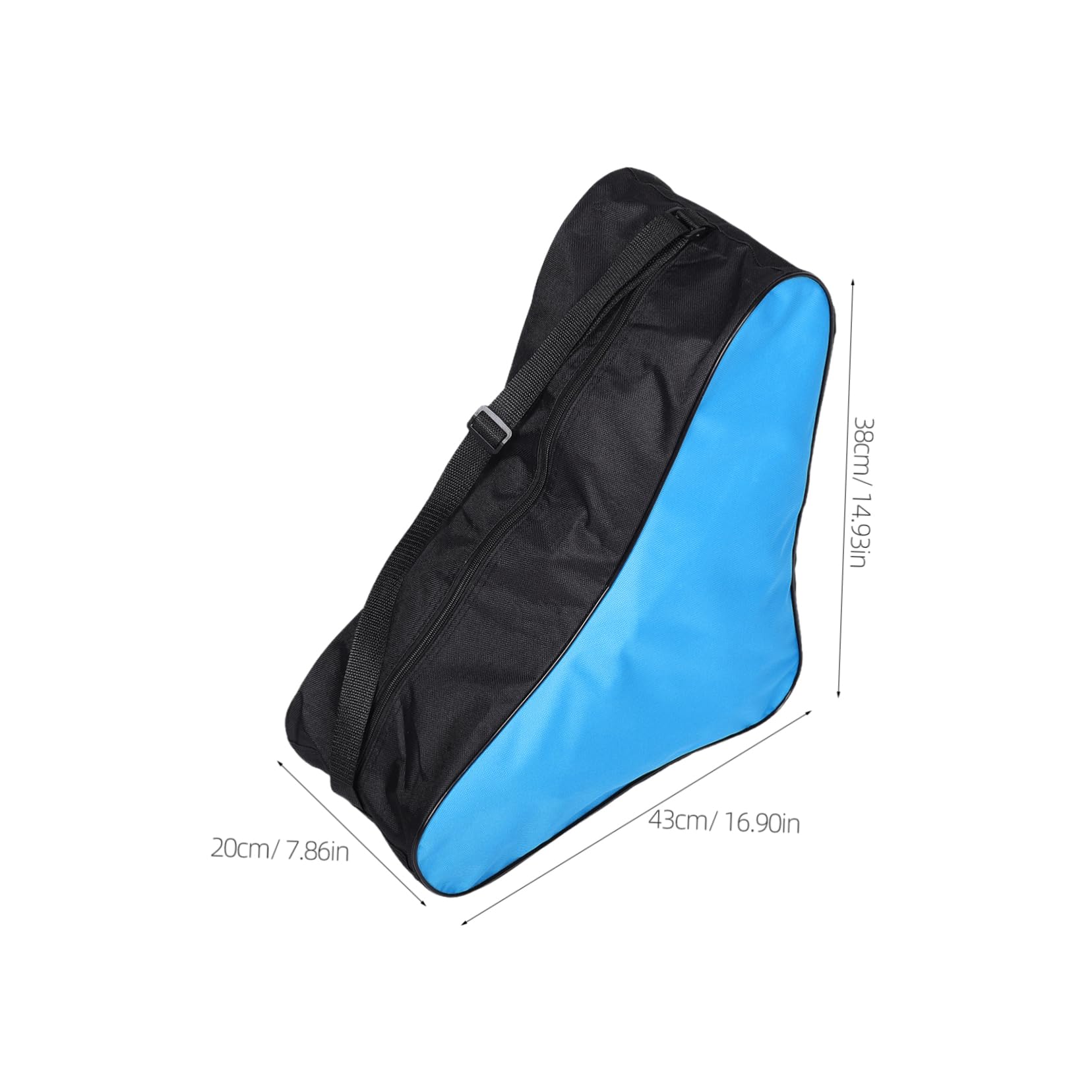 HANABASS Skate Bag Pockets Roller Skating Bag for Girls Ice Skates Storage Sturdy Backpack