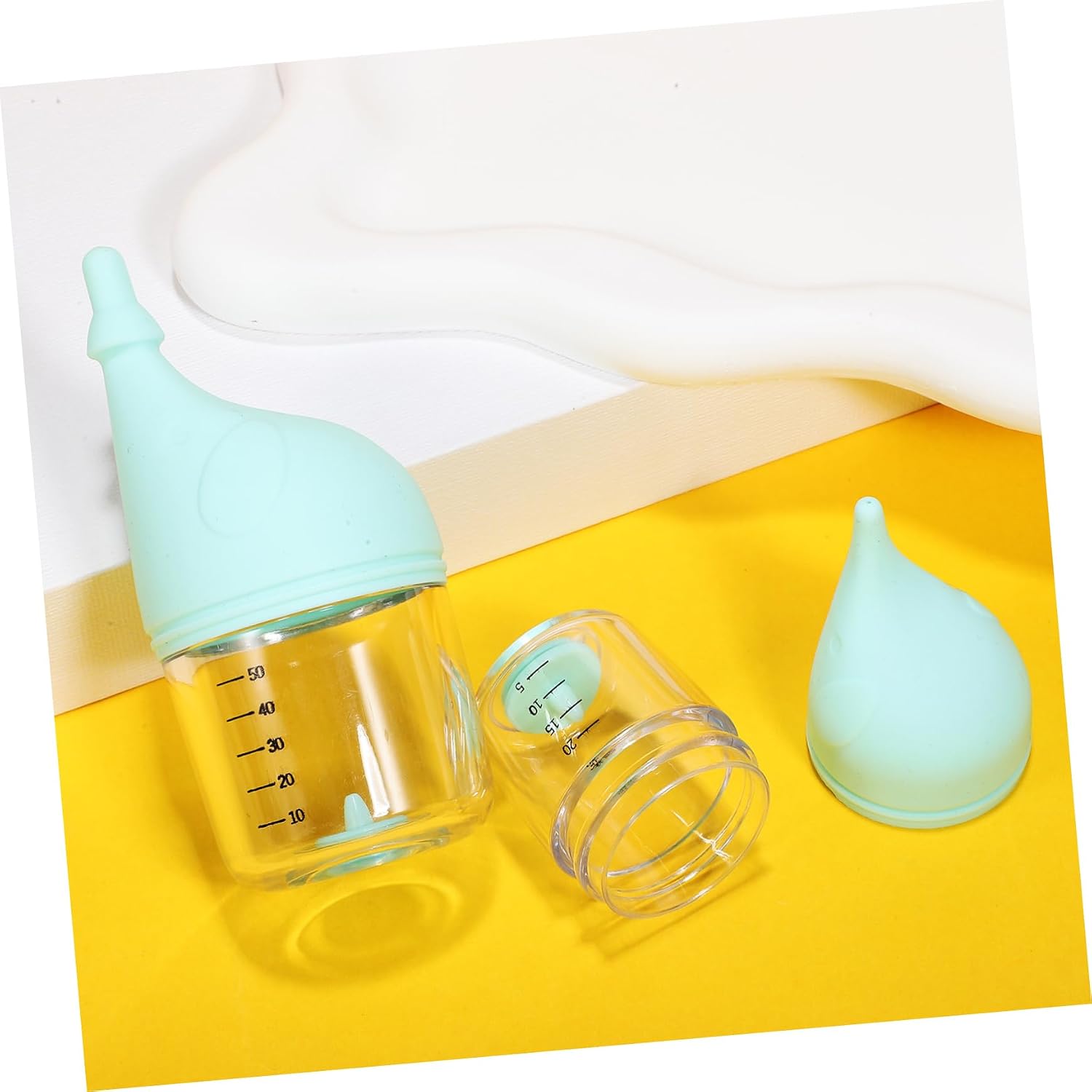 2Pcs Newborn Pet Nursing Bottles Safe Nipples for Kittens and Puppies Comfortable Feeding for Newborn Pets Stylish