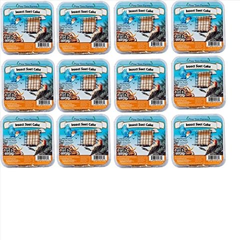 Pine Tree Farms Insect Suet Cake, 12 oz., Pack of 12 Cover