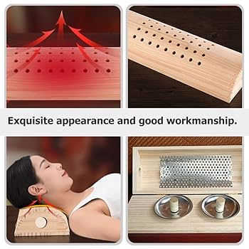 【ASIAN Journey2様用】カイロ・整体用木製ベッドフレーム　改良タイプ Amazon.com: Healvian Therapeutic Wooden Pillow Chinese Moxa
