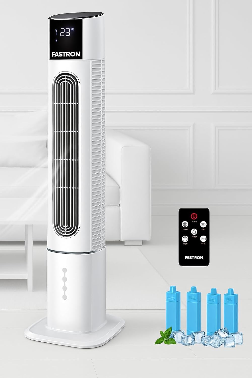 Review FASTRON Premium 2 in 1 Tower Air Cooler & Fan for Home with Review FASTRON Premium 2 in 1 Tower Air Cooler & Fan for Home with