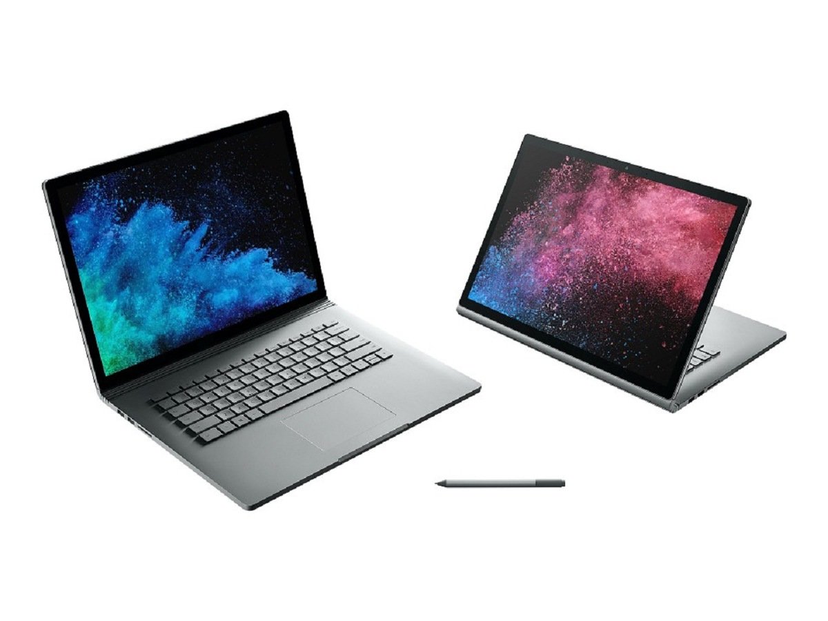Microsoft Surface Book 2 Plata Híbrido (2-en-1) 38,1 cm (15