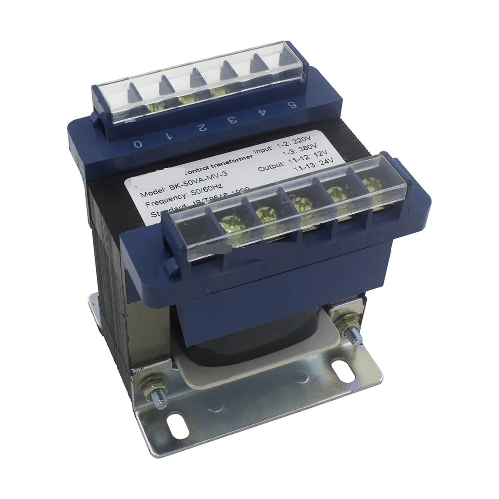 QVIVFYBOE Control Transformer BK-50VA 50W BK Type Control Power Transformer 380V/220V Input