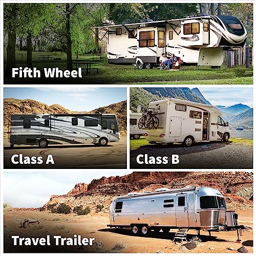 Image of SnapPad XTRA Singles RV Jack Pads - Fit for Fifth Wheels, Class A & B Motorhomes, Travel Trailers - Compatible with Major RV Brands & Leveling Systems - For 9 inch Round Jack Feet - Made In USA