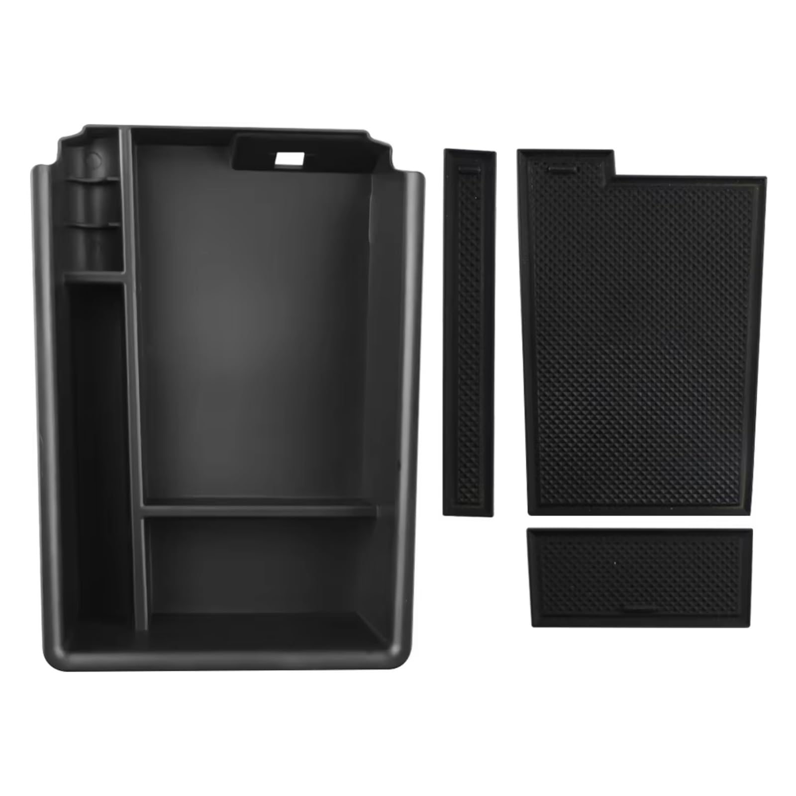 DSEQOPHH Armrest Insert Organiser Compatible With Bmw For X3 For G01 For X4 For G02 2019-2024 1 Pcs Car Central Armrest Storage Box Auxiliary Storage Center