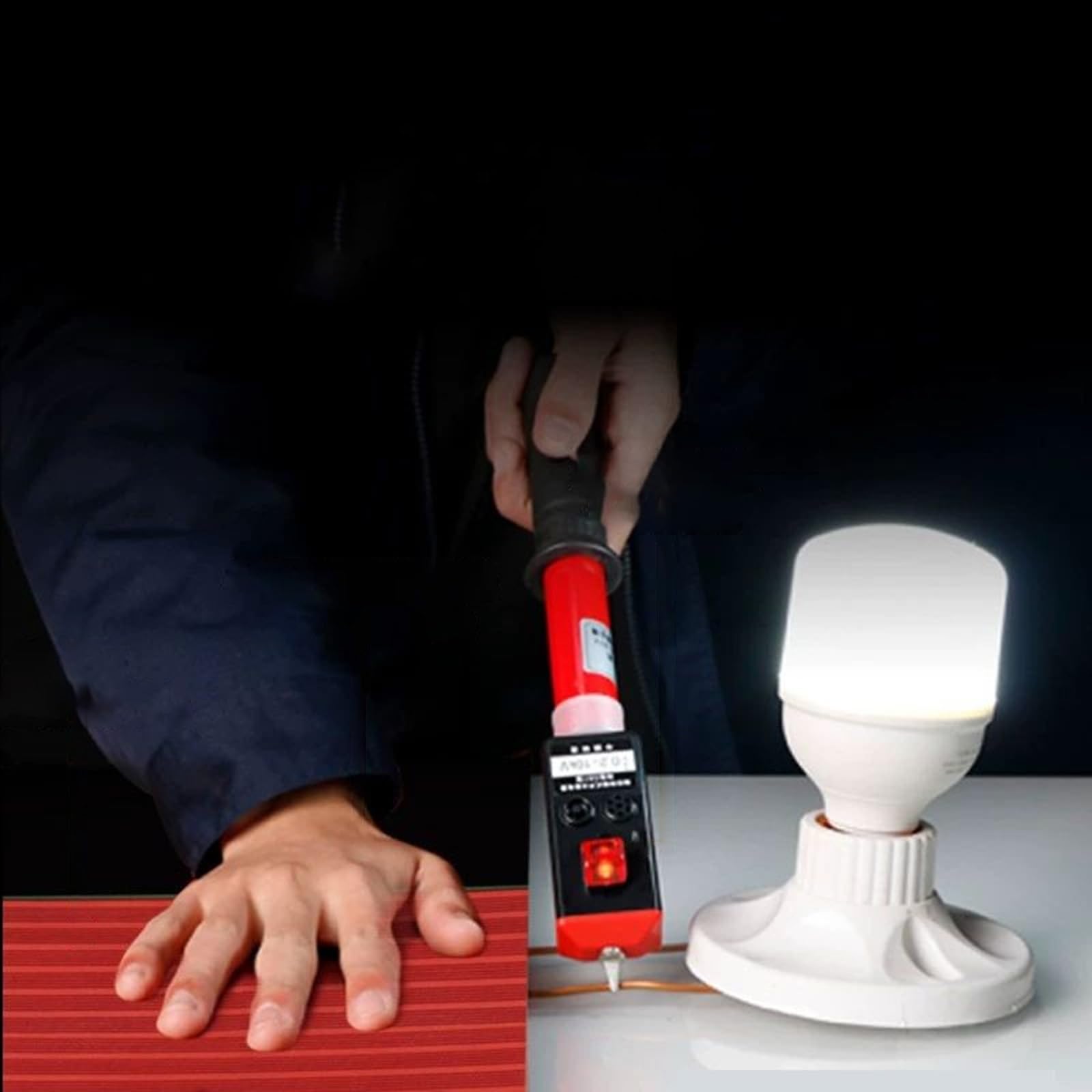 Tampone isolante Tappetino isolante in gomma ad alta tensione personalizzabile, per centrali elettriche/sottostazioni, tensione di tenuta 6-35 kV(LxWxT 5'x3 1/5'x1/5" (10 KV))