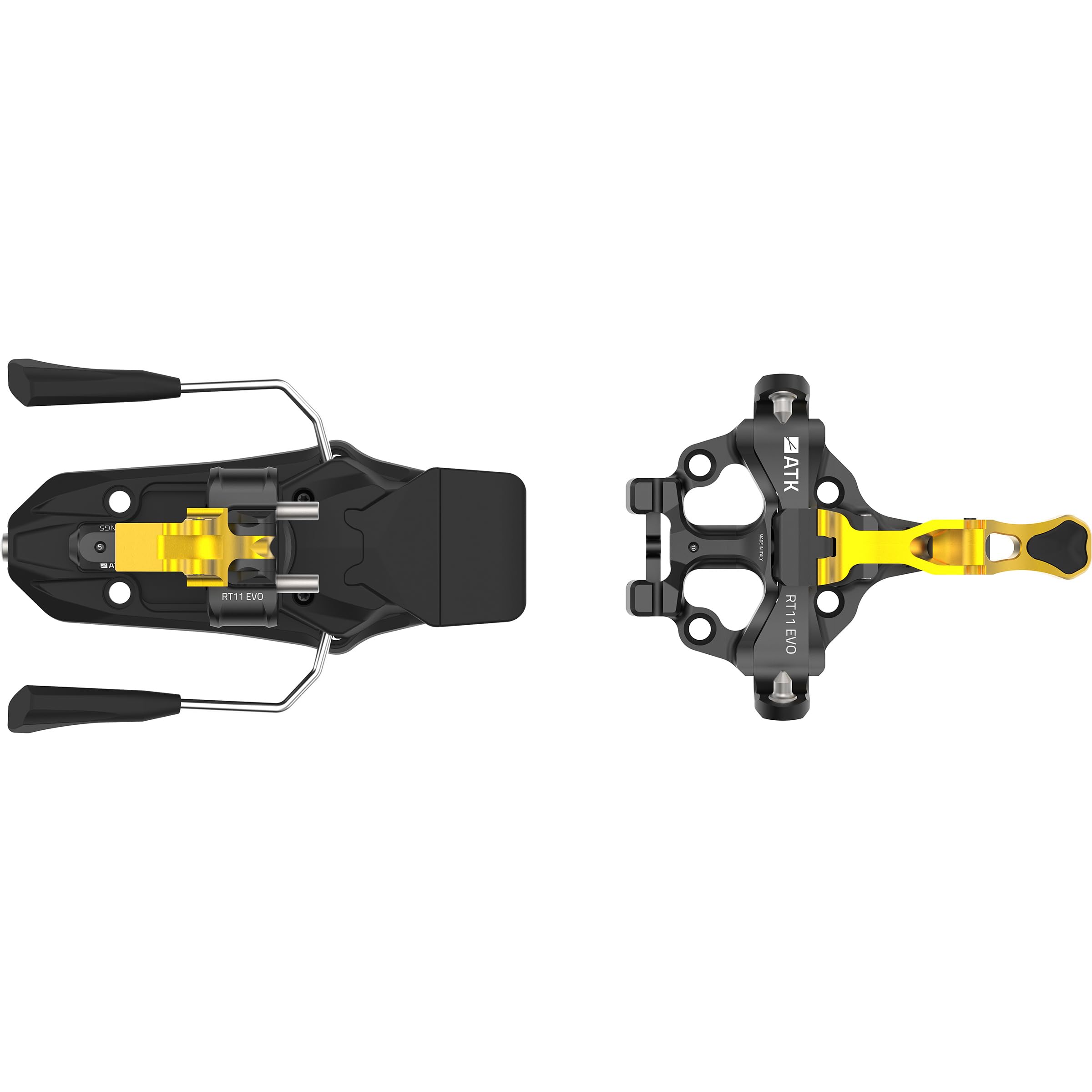 ATK Bindings Unisex RT 11 Evo Tourenbindung, Gold, 86mm
