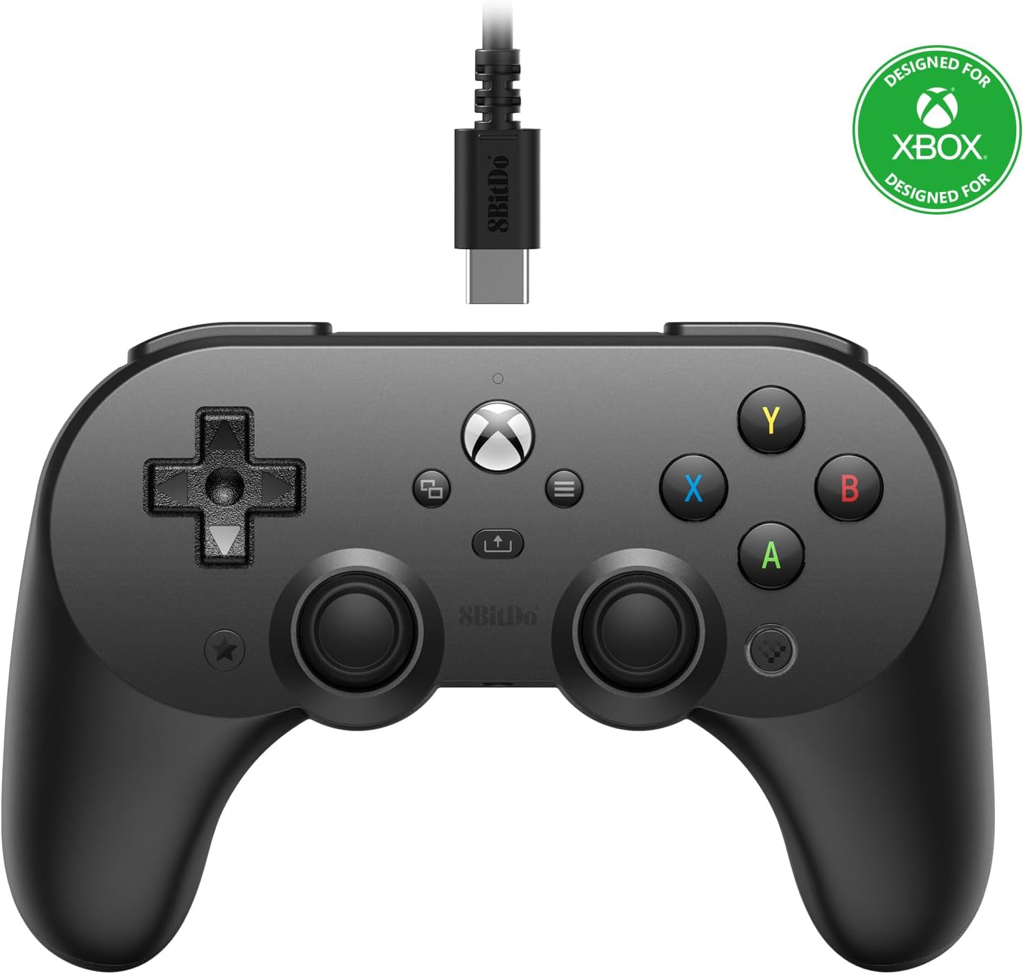 8BitDo Pro 2 Wired Controller for Xbox Series X, Xbox Series S, Xbox One & Windows 10