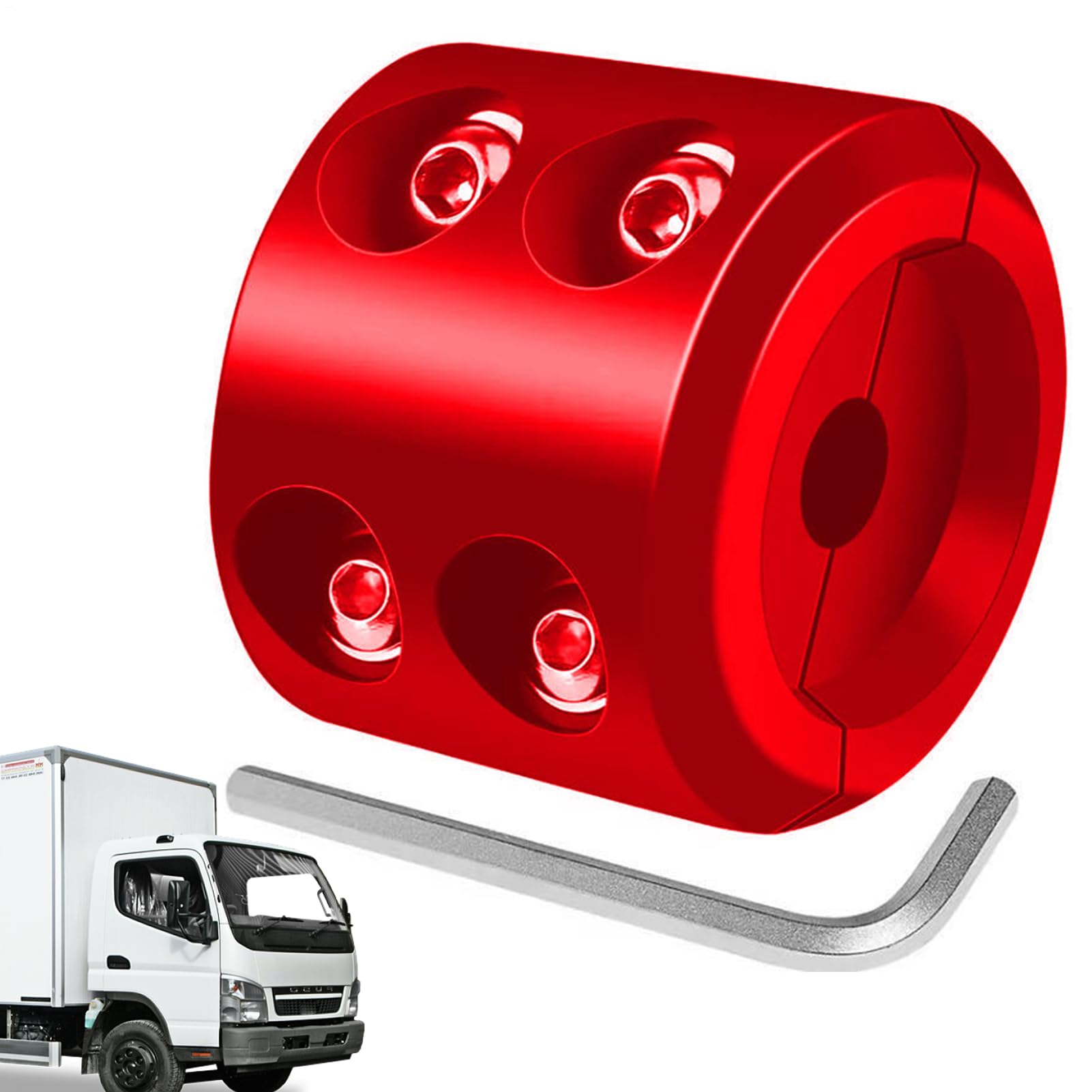 Tope de goma Winch Hook: tapón de cuerda de servicio pesado, protector de caucho duradero para cable sintético | Accesorio de modificación del automóvil para gancho de remolque todoterreno, seguri