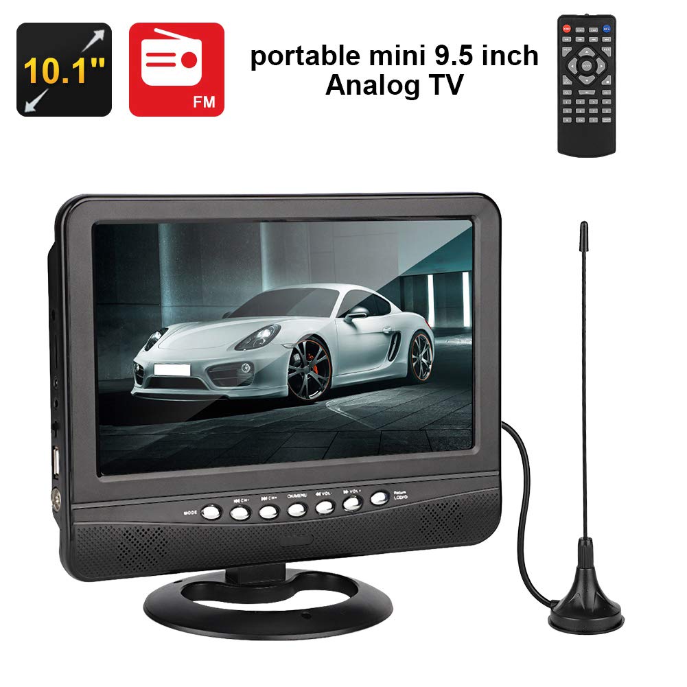 ポータブルTVアナログ-9.5インチ広視野角ポータブルTV Amazon | ポータブル テレビ -9.5 インチ広視野角ポータブル
