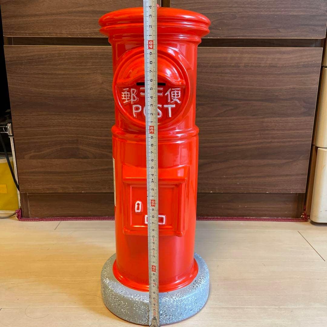 【★希少★】郵便差出箱一号丸型　大正ポストバンク45cm ／株式会社イノウエ製造 郵便差出箱一号丸型 大正ポストバンク45cm 株式会社イノウエ製造 郵便