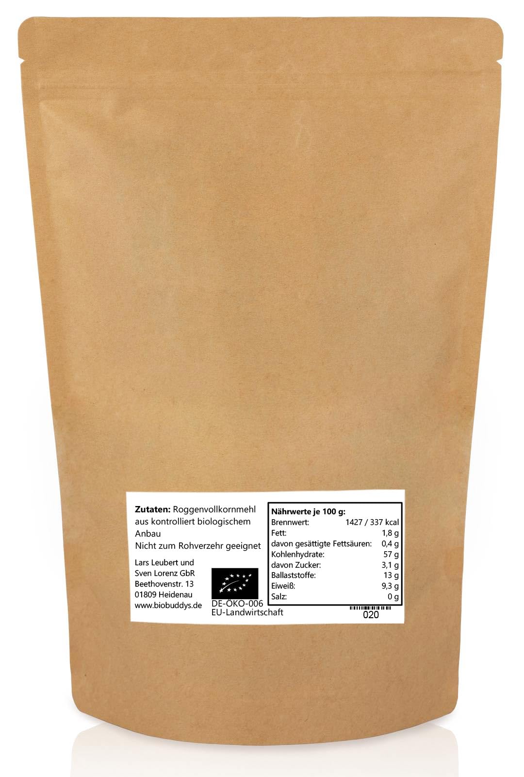 Bio Roggensauerteig getrocknet 20 kg