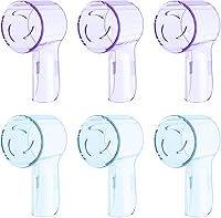 Vista 12 de Fundas para cepillos de dientes compatibles con cabezales de repuesto Oral B, se adapta a la serie iO Ultimate White, protector de cabezales