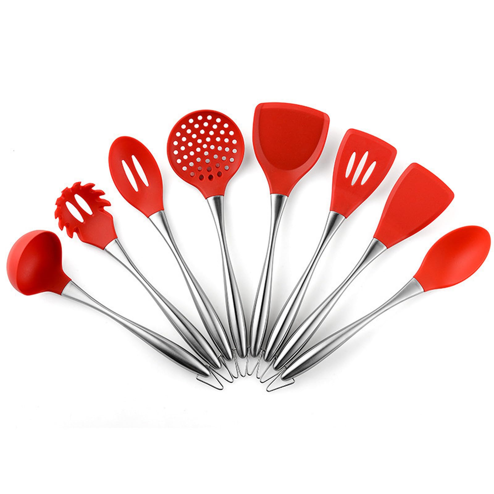 Spatule louche retourne-sauce en acier inoxydable 304 résistant