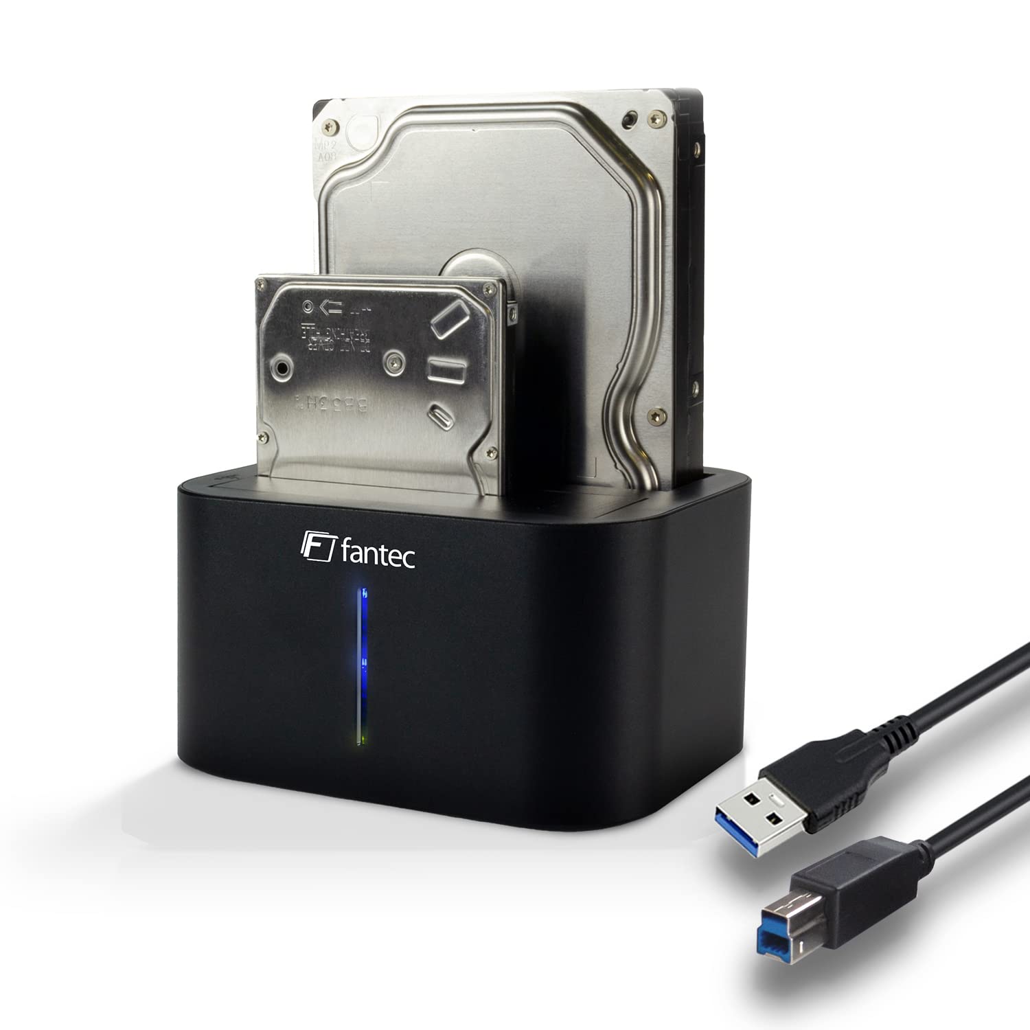 FANTEC The FANTEC DS-X2U3 gloss clone & docking station is