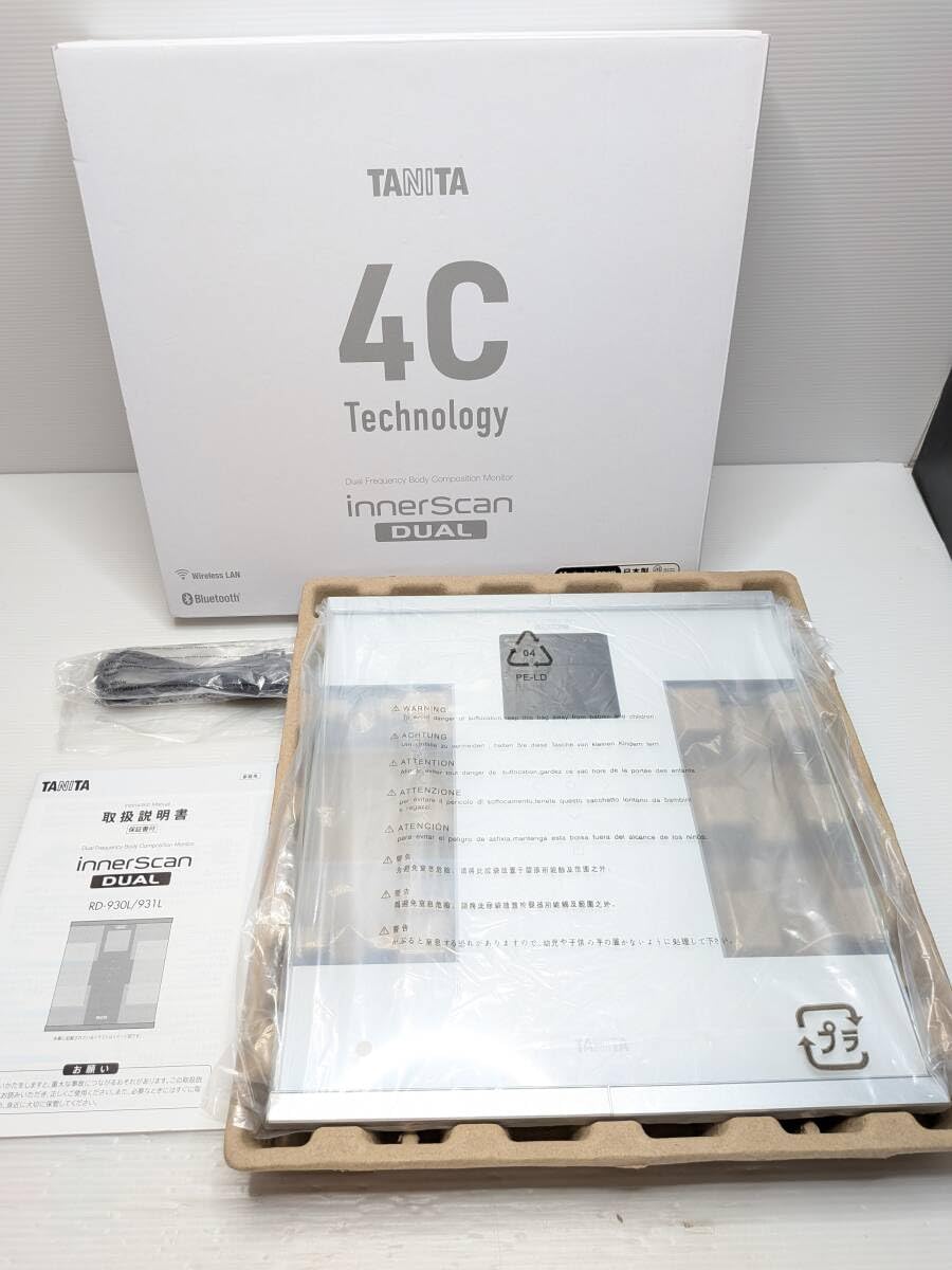 2024年製/ 体組成計 インナースキャンデュアル ホワイト RD-930L
