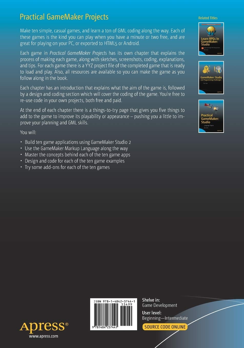 Practical GameMaker Projects: Build Games with GameMaker Studio 2 : Tyers,  Ben: Amazon.de: Bücher