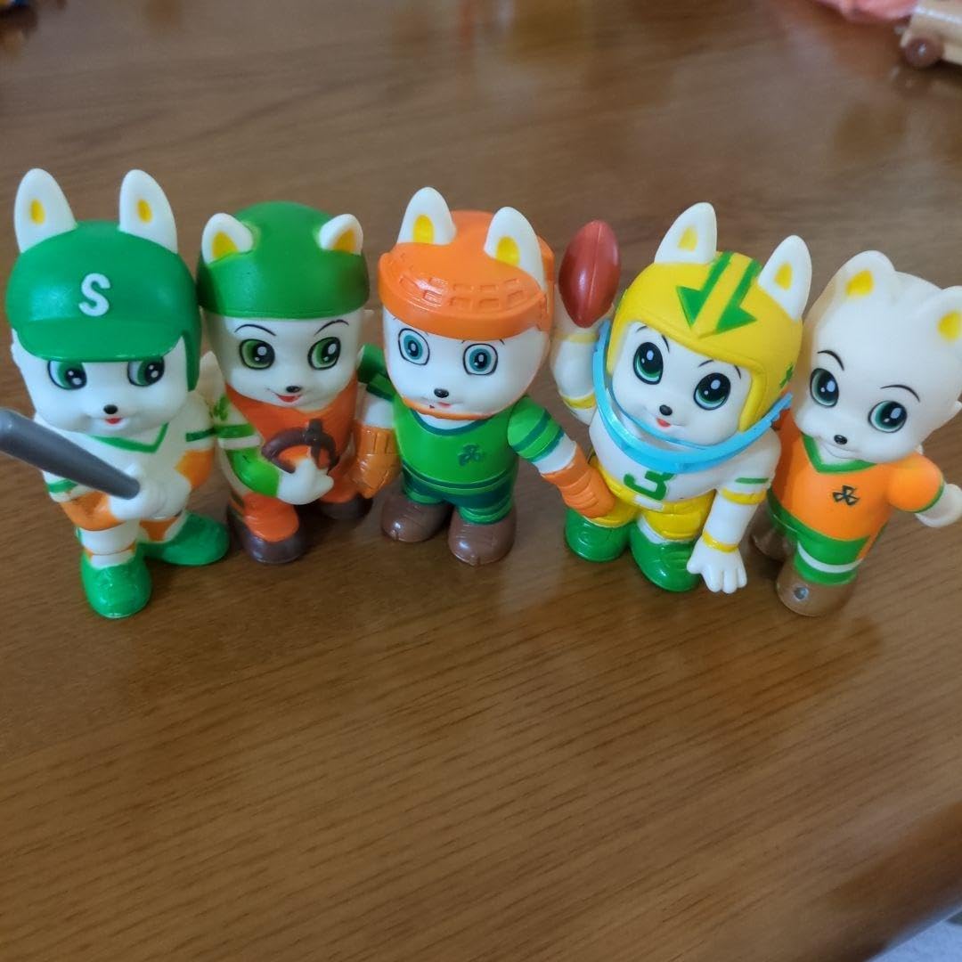 Amazon.co.jp: 三和銀行 ワンサくん 貯金箱 5個セット : おもちゃ