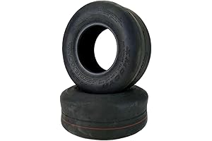 Pair of 13" Smooth 4-Ply Lawn Mower Tires