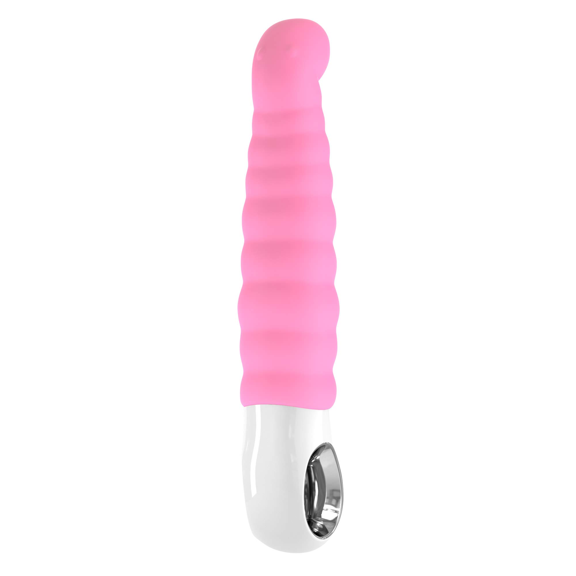 FUN FACTORY PATCHY PAUL - vibrador G5 recargable para mujer punto G rosa | Silicona medica