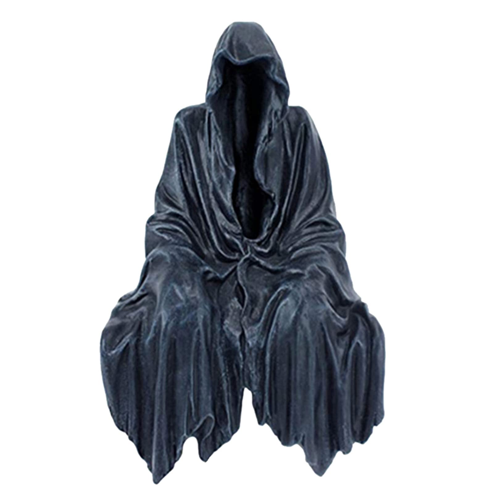 zhaoying Reaping Solace The Creeper Reaper Sitting Statue Resin Desktop Ornament Gothic Sculpture