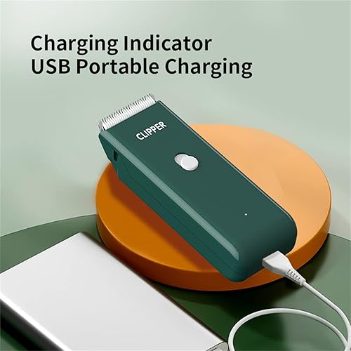 Miniatura 5 de Cortapelos para mascotas profesionales impermeables de bajo ruido para el hogar, eléctrica, recargable por USB, herramientas de aseo sin dolor,